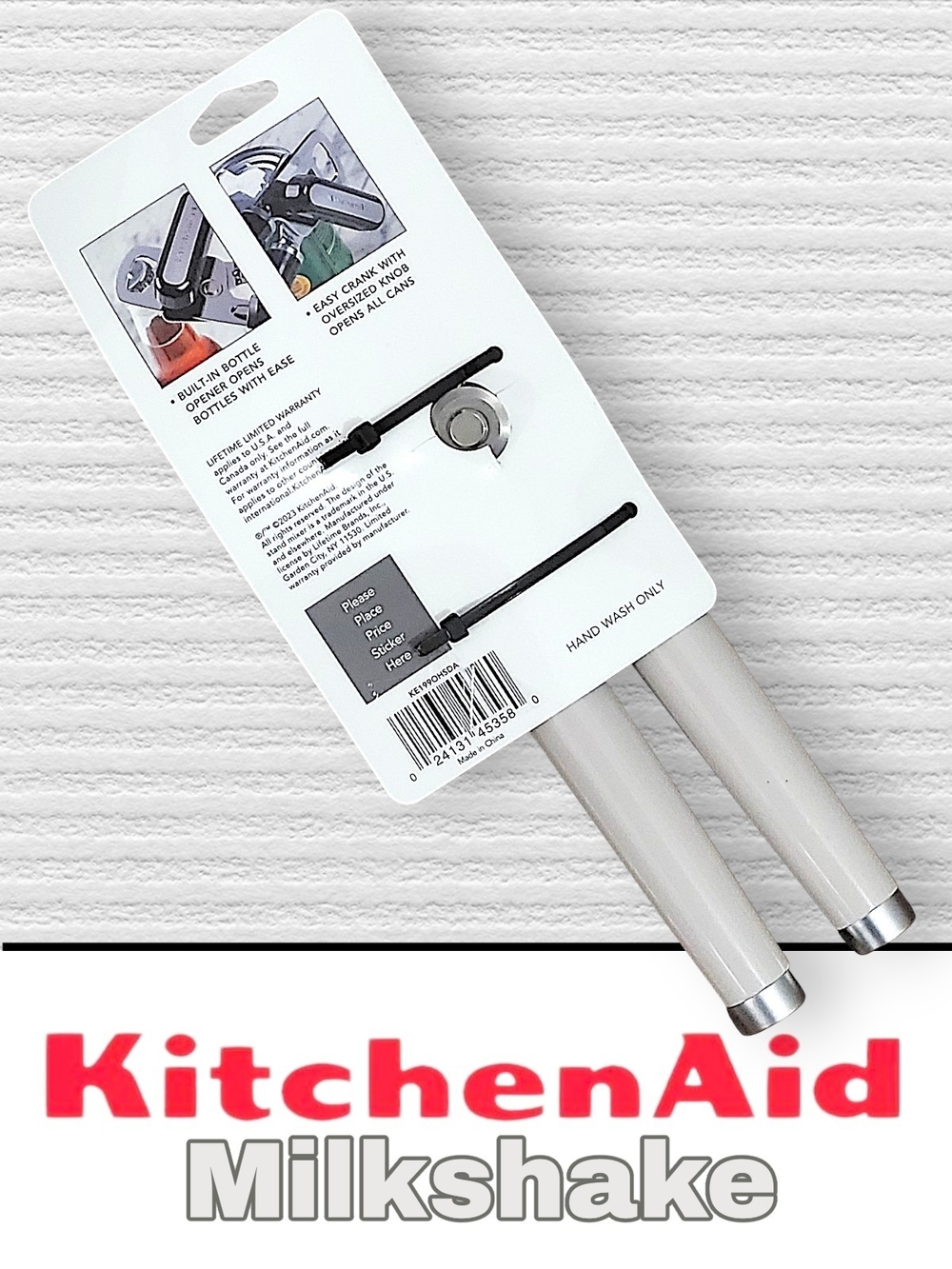 KitchenAid Multifunction Can Opener - Milkshake Color - Picture 4 of 6